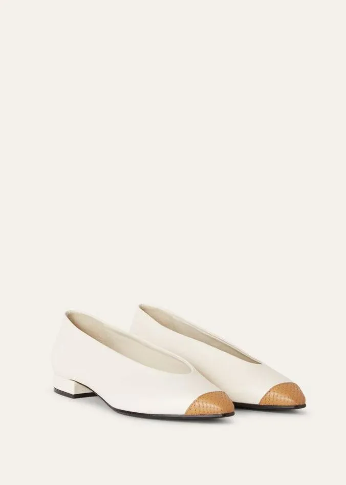 Loro Piana Ballerinas Rebecca Ballet Flats Sicilian Capersearth Burnt 8211 Woman