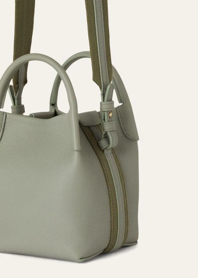 Loro Piana Bucket Micro Bale Bag Yerba Mate 8211 Woman
