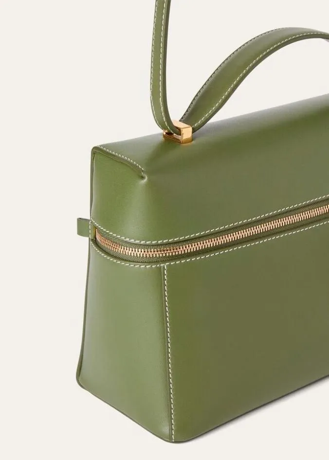 Loro Piana Cross Body And Shoulder Bags Extra Bag Dark Lichen Green 8211 Woman