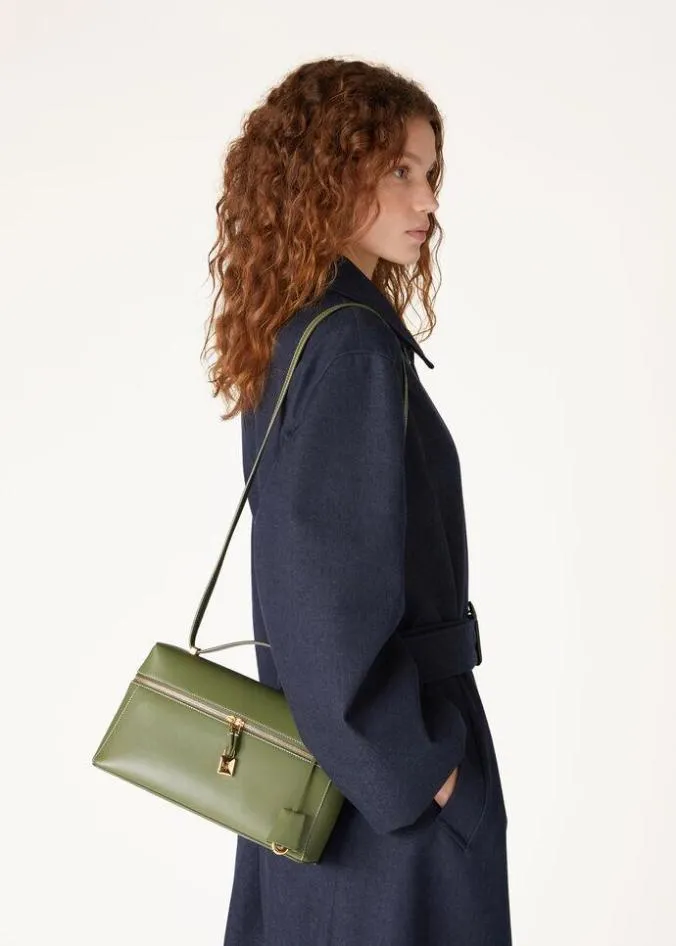 Loro Piana Cross Body And Shoulder Bags Extra Bag Dark Lichen Green 8211 Woman