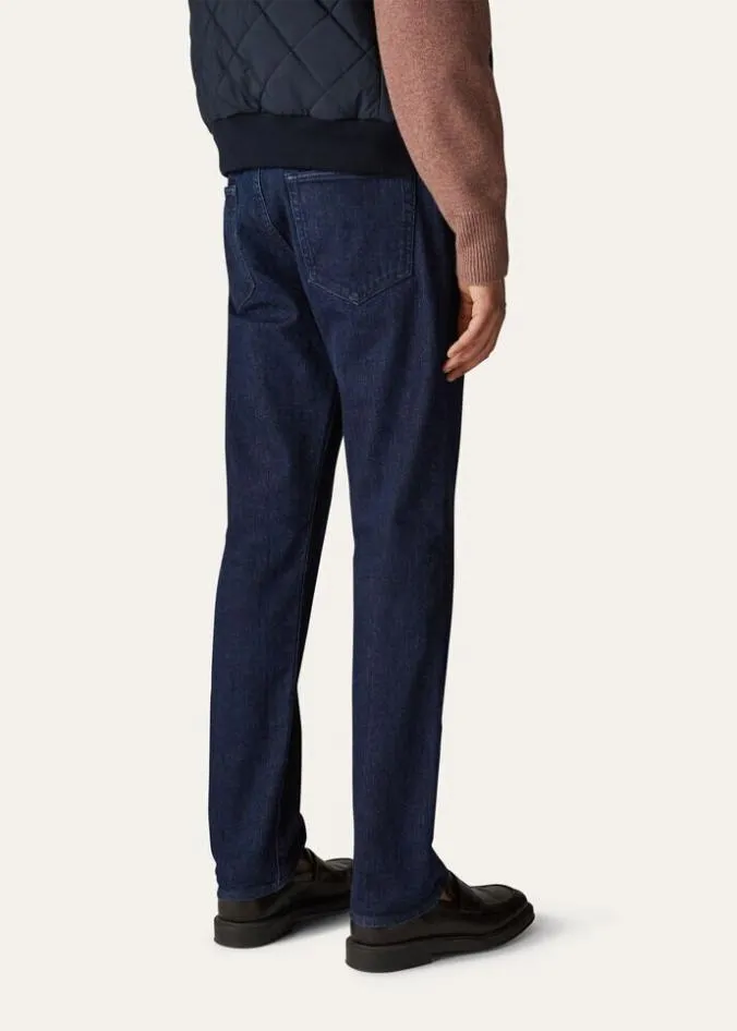 Loro Piana Denim Quarona FivePocket Pants Dark Japan Blue 8211 Man