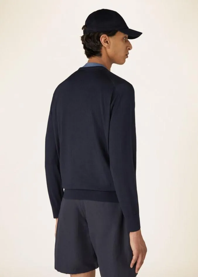 Loro Piana Essentials TShirt Crewneck Desert Mist 8211 Man