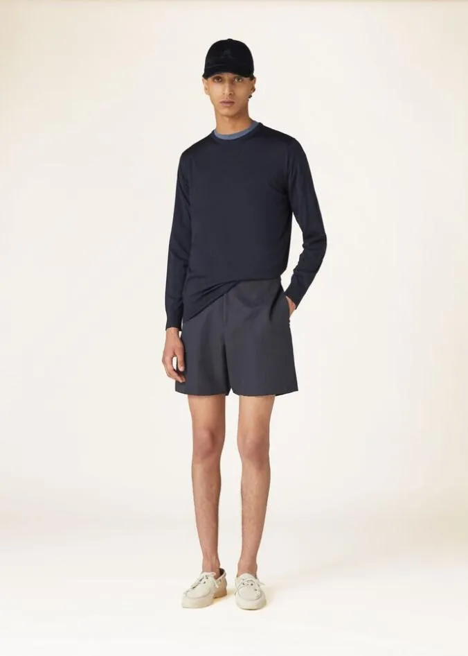 Loro Piana Essentials TShirt Crewneck Desert Mist 8211 Man