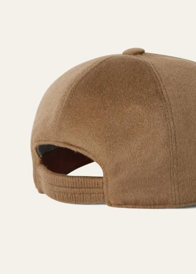 Loro Piana Hats Baseball Cap Flannel Melange 8211 Man