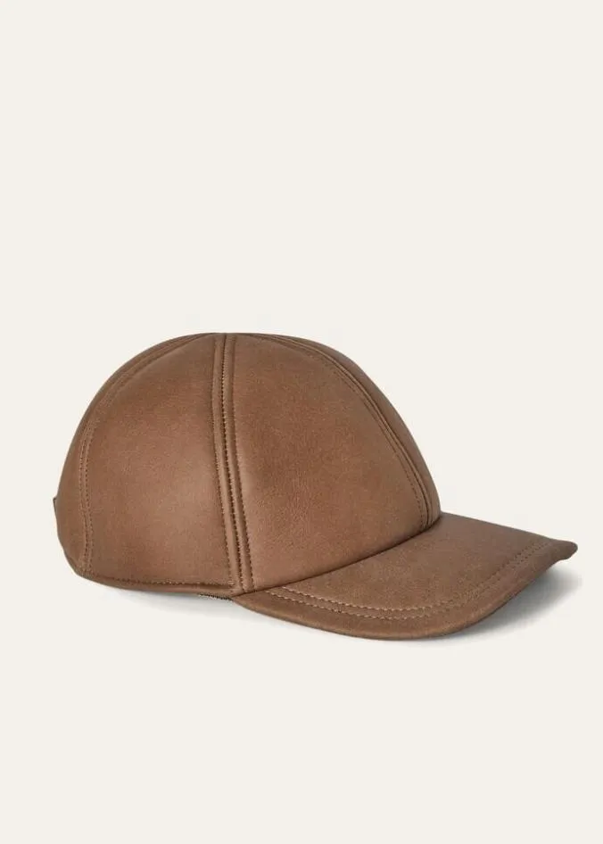 Loro Piana Hats Baseball Cap Milky White 8211 Man