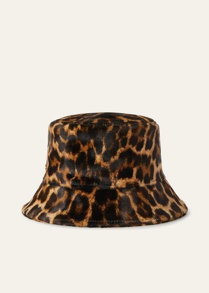 Loro Piana Hats Kaeli Hat Printed Leopard 8211 Woman