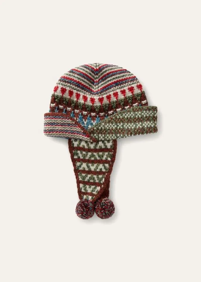 Loro Piana Hats Trujillo Beanie Fancy Peruvian Multicolor 8211 Woman