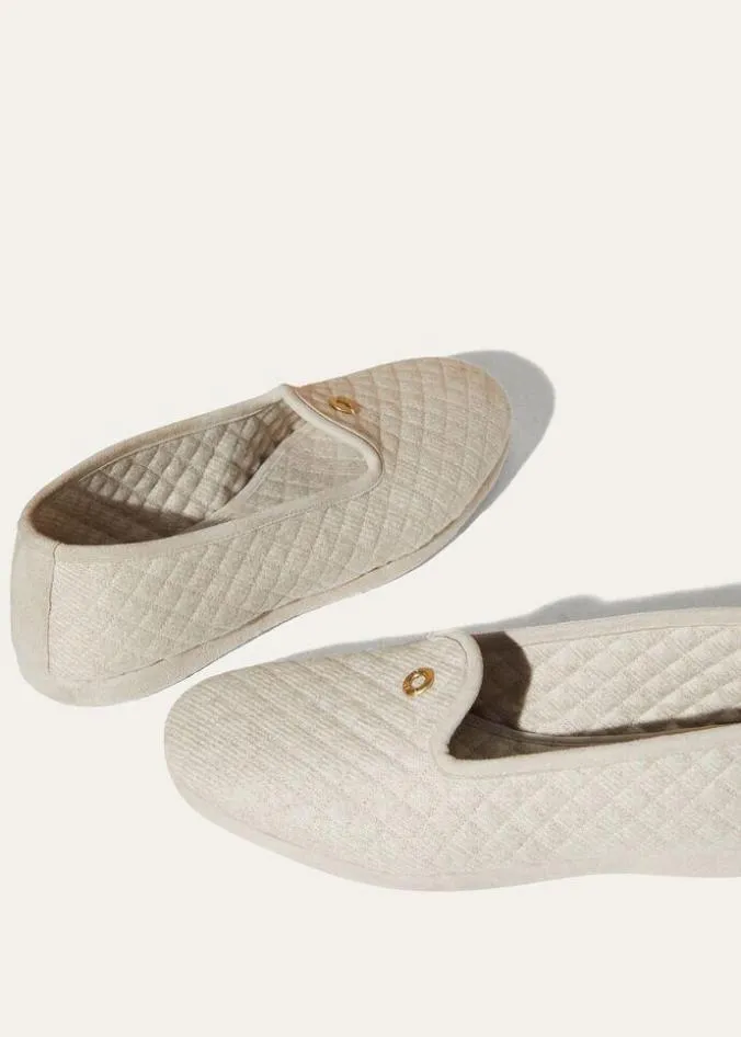 Loro Piana Homewear Classic Slippers Light Blue Sugar Paper Mel 8211 Woman