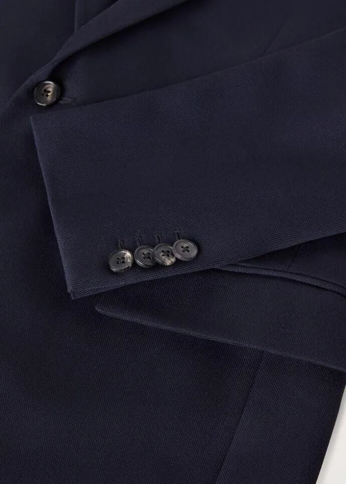 Loro Piana Jackets Formal Jacket Navy Blue 8211 Man