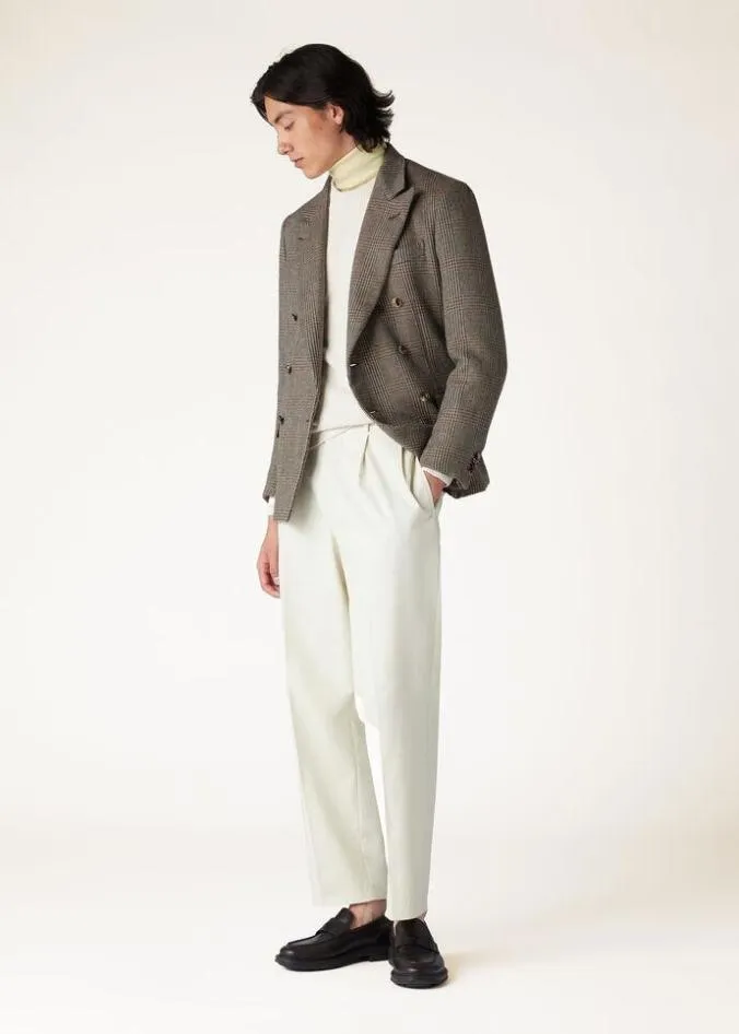 Loro Piana Jackets Milano Jacket Earthly Brown 8211 Man