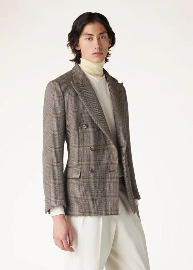 Loro Piana Jackets Milano Jacket Earthly Brown 8211 Man