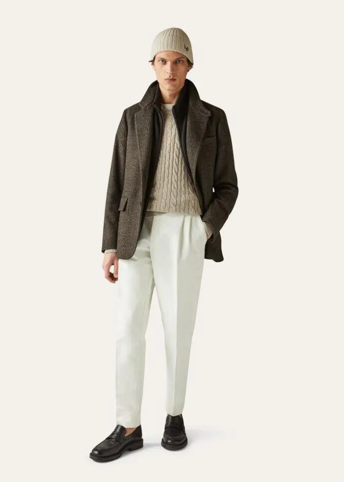 Loro Piana Jackets Sefton Jacket Hickory 8211 Man