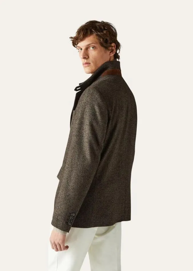 Loro Piana Jackets Sefton Jacket Hickory 8211 Man
