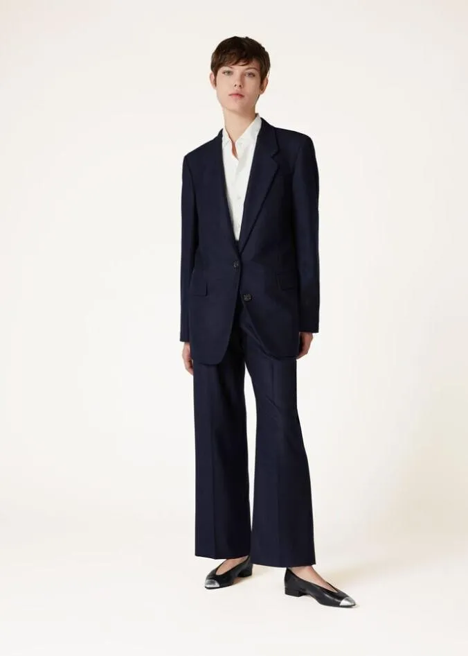 Loro Piana Knitwear Belia Jacket China Blue 8211 Woman