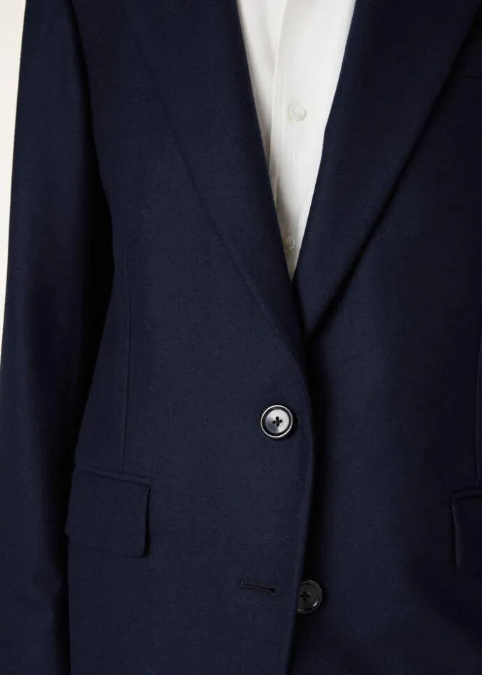 Loro Piana Knitwear Belia Jacket China Blue 8211 Woman