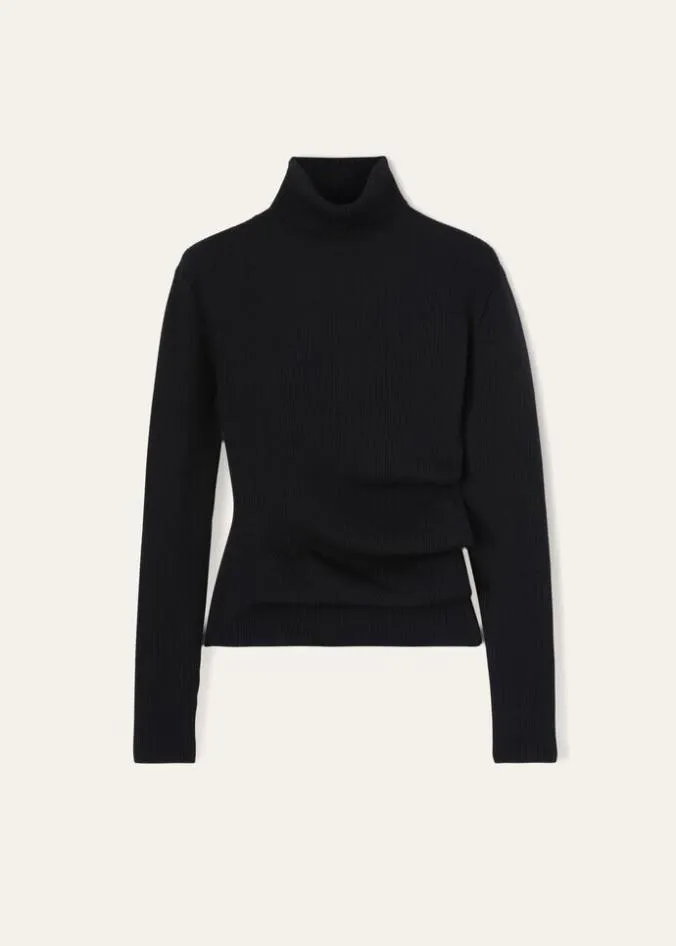Loro Piana Knitwear Diavolezza Turtleneck Neptun Green 8211 Woman