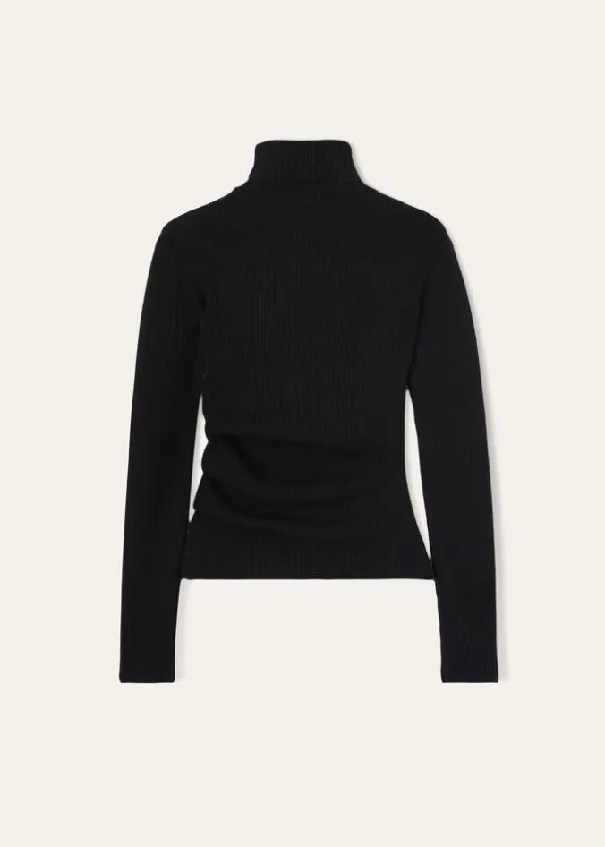 Loro Piana Knitwear Diavolezza Turtleneck Neptun Green 8211 Woman
