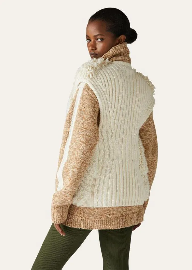 Loro Piana Knitwear Engelberg Vest White Snow 8211 Woman
