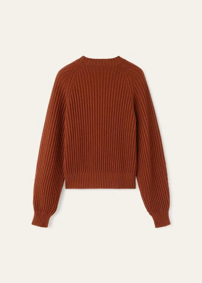 Loro Piana Knitwear Ikeda Crewneck Clay Teapot 8211 Woman