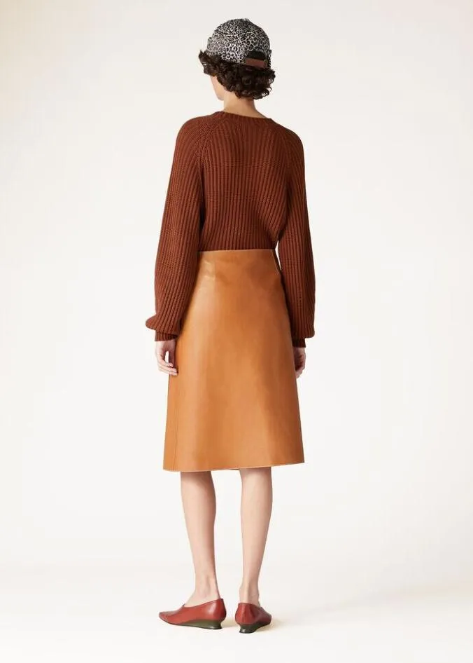 Loro Piana Knitwear Ikeda Crewneck Clay Teapot 8211 Woman
