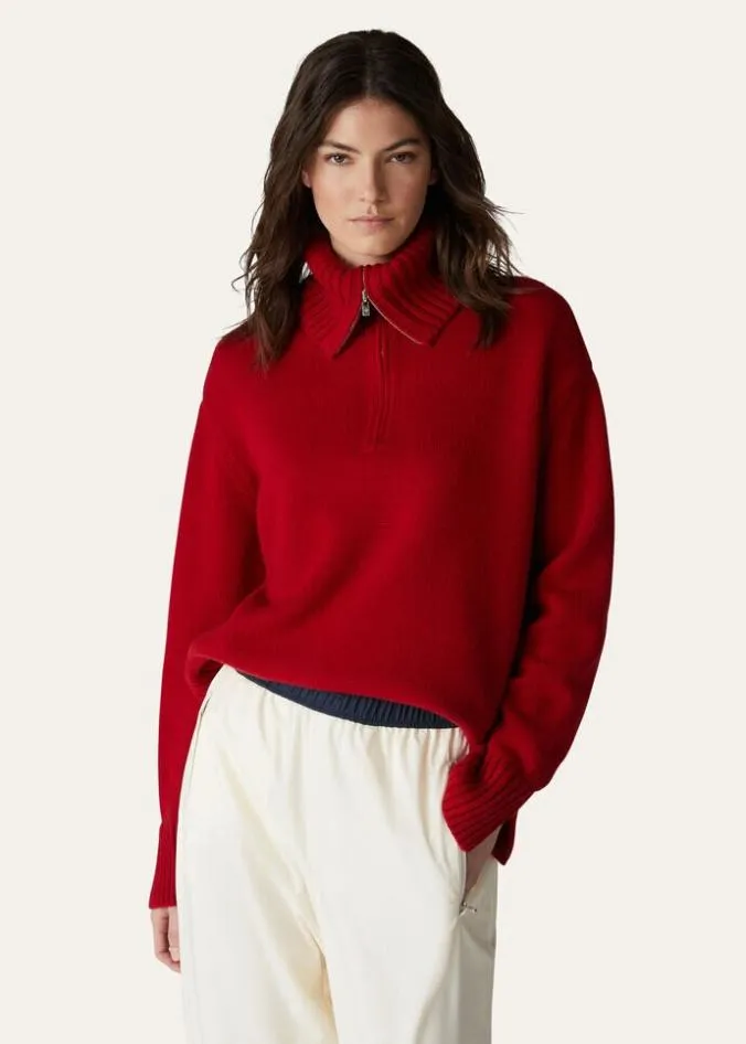 Loro Piana Knitwear Parksville Pullover White Titanium 8211 Woman