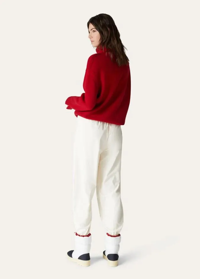 Loro Piana Knitwear Parksville Pullover White Titanium 8211 Woman