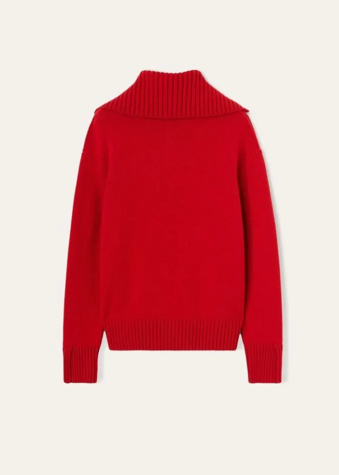 Loro Piana Knitwear Parksville Pullover White Titanium 8211 Woman