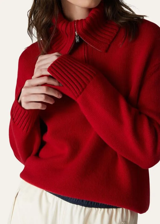 Loro Piana Knitwear Parksville Pullover White Titanium 8211 Woman