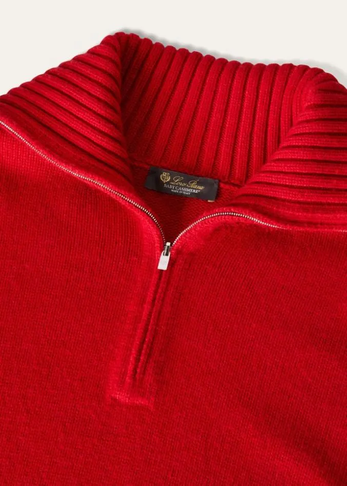 Loro Piana Knitwear Parksville Pullover White Titanium 8211 Woman