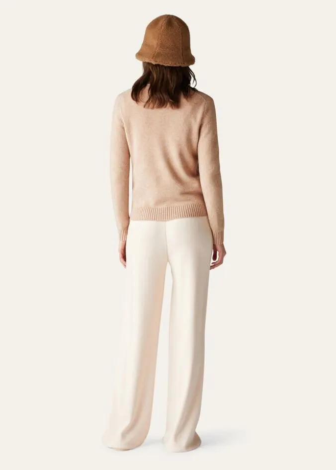 Loro Piana Knitwear Parksville Turtleneck White Titanium 8211 Woman