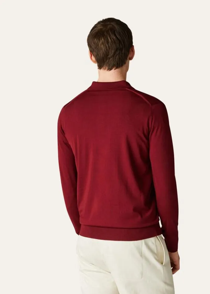 Loro Piana Knitwear Polo Desert Mist 8211 Man