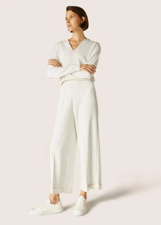 Loro Piana Knitwear Siena Trousers Thrush 8211 Woman