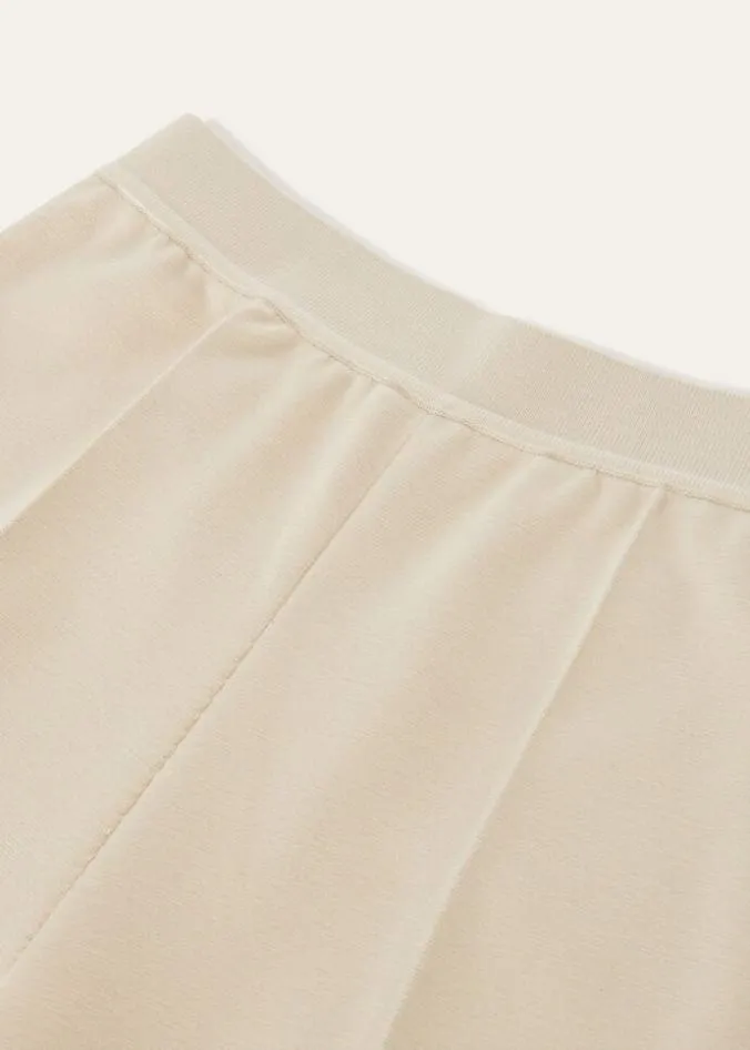 Loro Piana Knitwear The Gift Of Kings Stretto Pants Candy Sky 8211 Woman