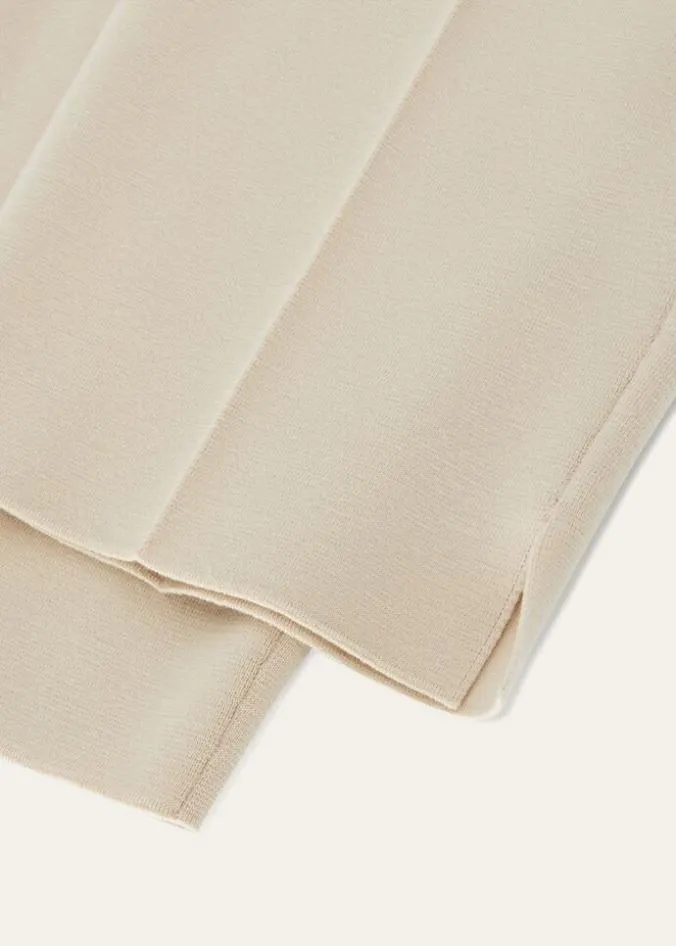Loro Piana Knitwear The Gift Of Kings Stretto Pants Candy Sky 8211 Woman