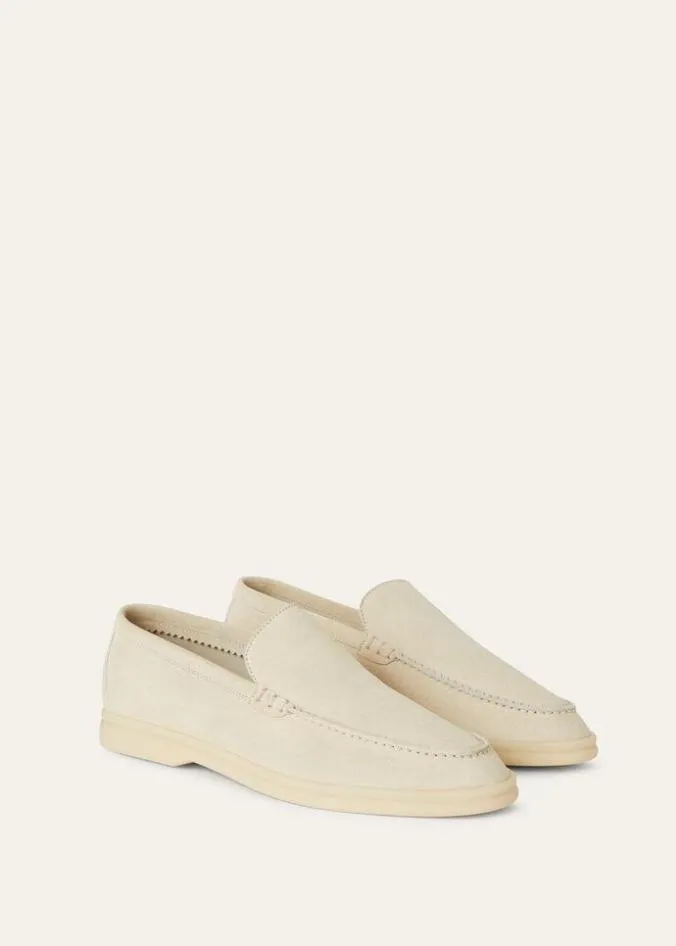 Loro Piana Loafers Lady Summer Walk Loafers Nougat 8211 Woman
