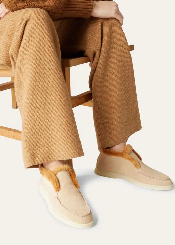 Loro Piana Loafers Open Walk Chukka Boots Windy Dunes 8211 Woman