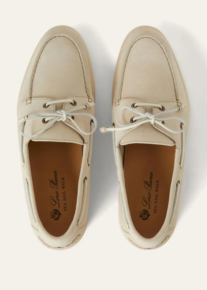 Loro Piana Loafers SeaSail Walk Loafers Ecru 8211 Man