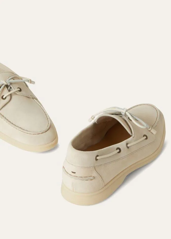 Loro Piana Loafers SeaSail Walk Loafers Ecru 8211 Man