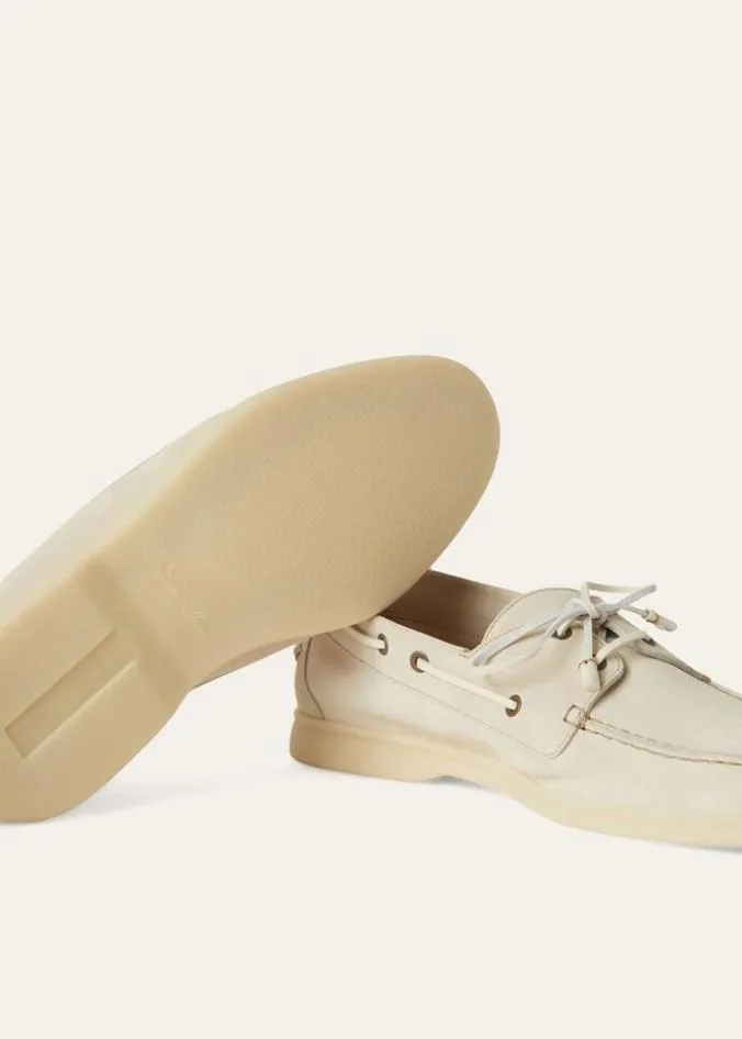 Loro Piana Loafers SeaSail Walk Loafers Ecru 8211 Man