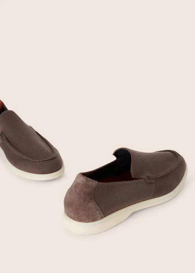 Loro Piana Loafers Summer Knitted Walk New Ocra 8211 Man