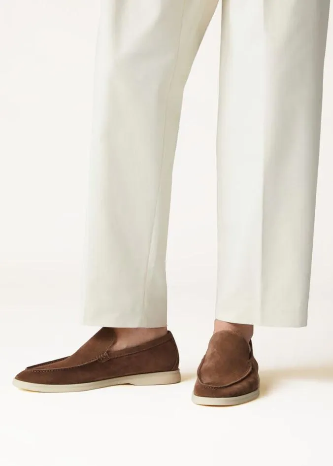Loro Piana Loafers Summer Walk Loafers Loden 8211 Man