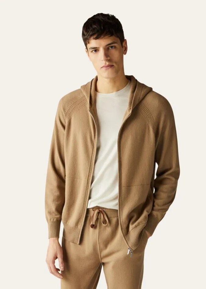 Loro Piana Matching Sets Merano Bomber Jacket Flannel Melange 8211 Man