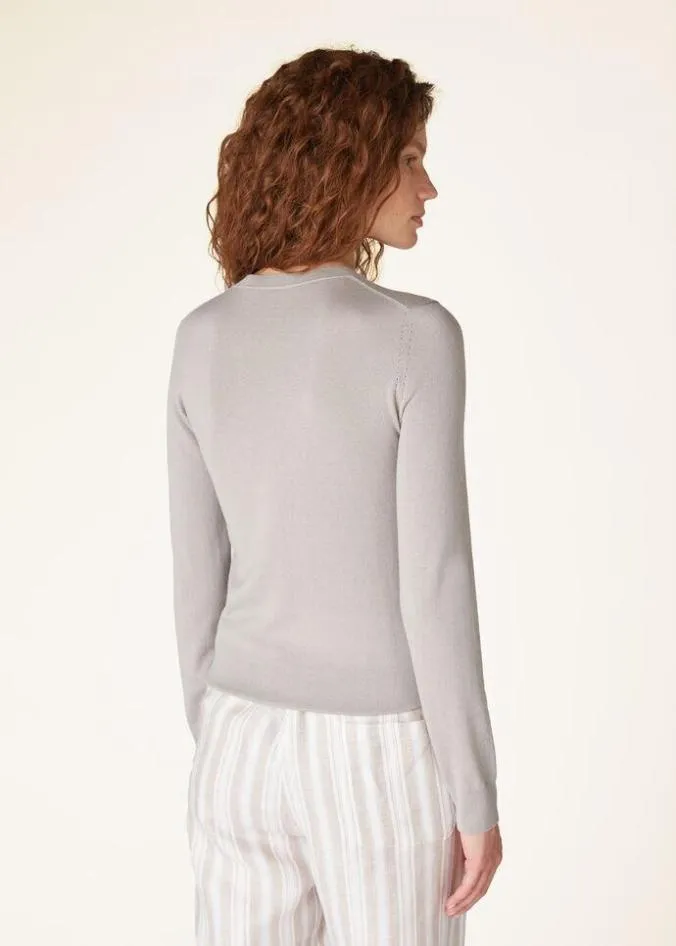 Loro Piana Matching Sets Neo Piuma Crew Neck White 8211 Woman