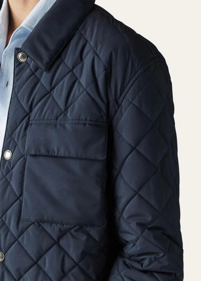 Loro Piana Outerwear Jackets Ampay Overshirt Sandshell 8211 Man