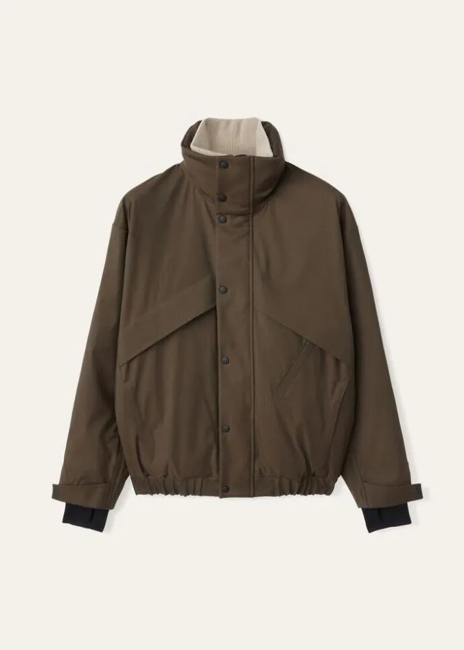 Loro Piana Outerwear Jackets Lech Ski Jacket Marble Brown 8211 Man