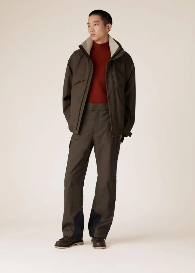Loro Piana Outerwear Jackets Lech Ski Jacket Marble Brown 8211 Man