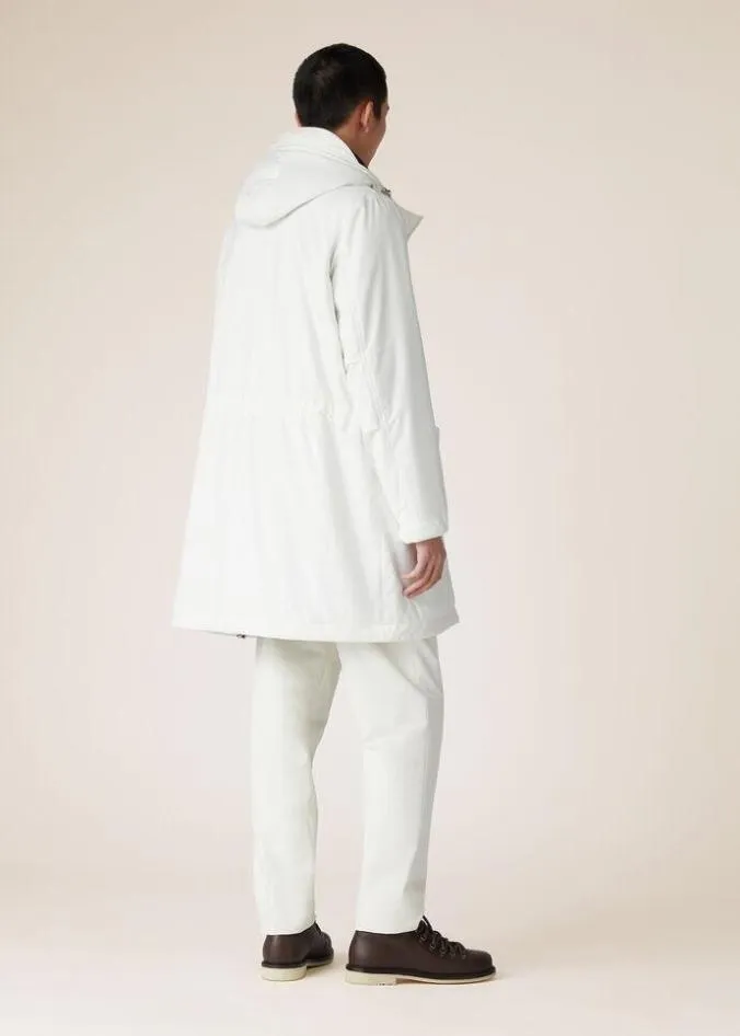 Loro Piana Outerwear Jackets Zermatt Parka White 8211 Man