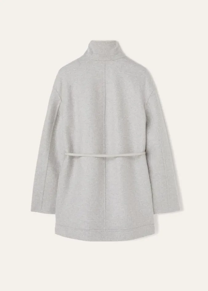 Loro Piana Outerwear Jimi Jacket Sirius Melangegray 8211 Woman