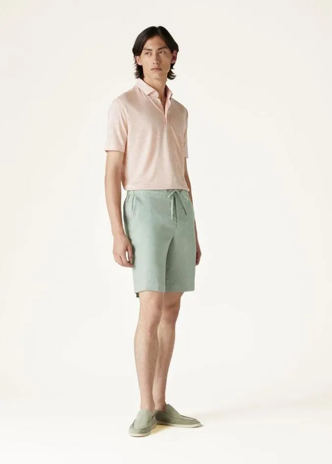 Loro Piana Polo And TShirts Polo Shirt Light Baby Rose 8211 Man