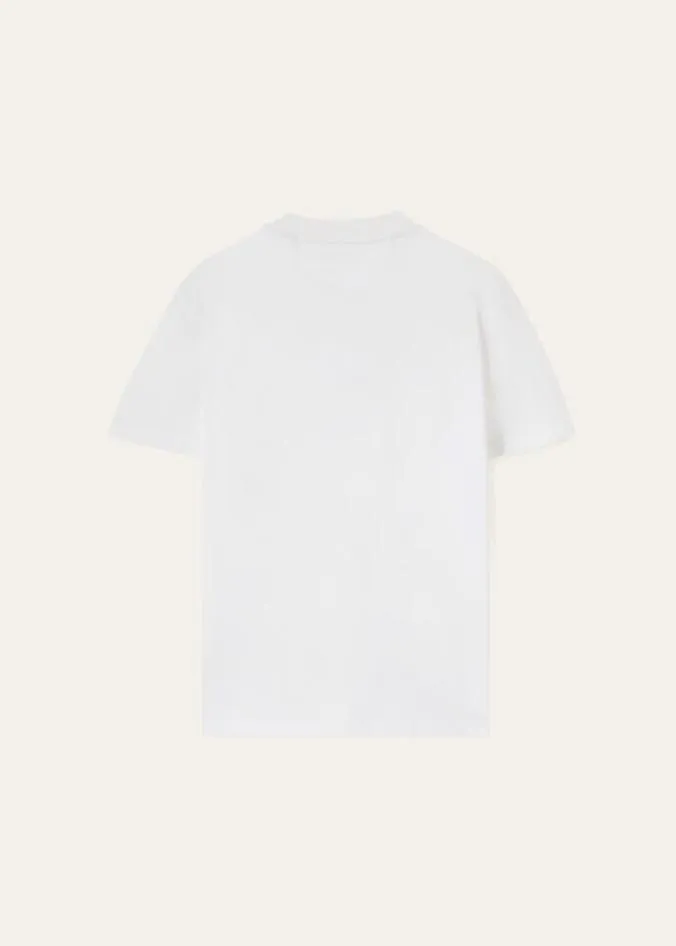 Loro Piana Polo And TShirts TShirt Optical White 8211 Man